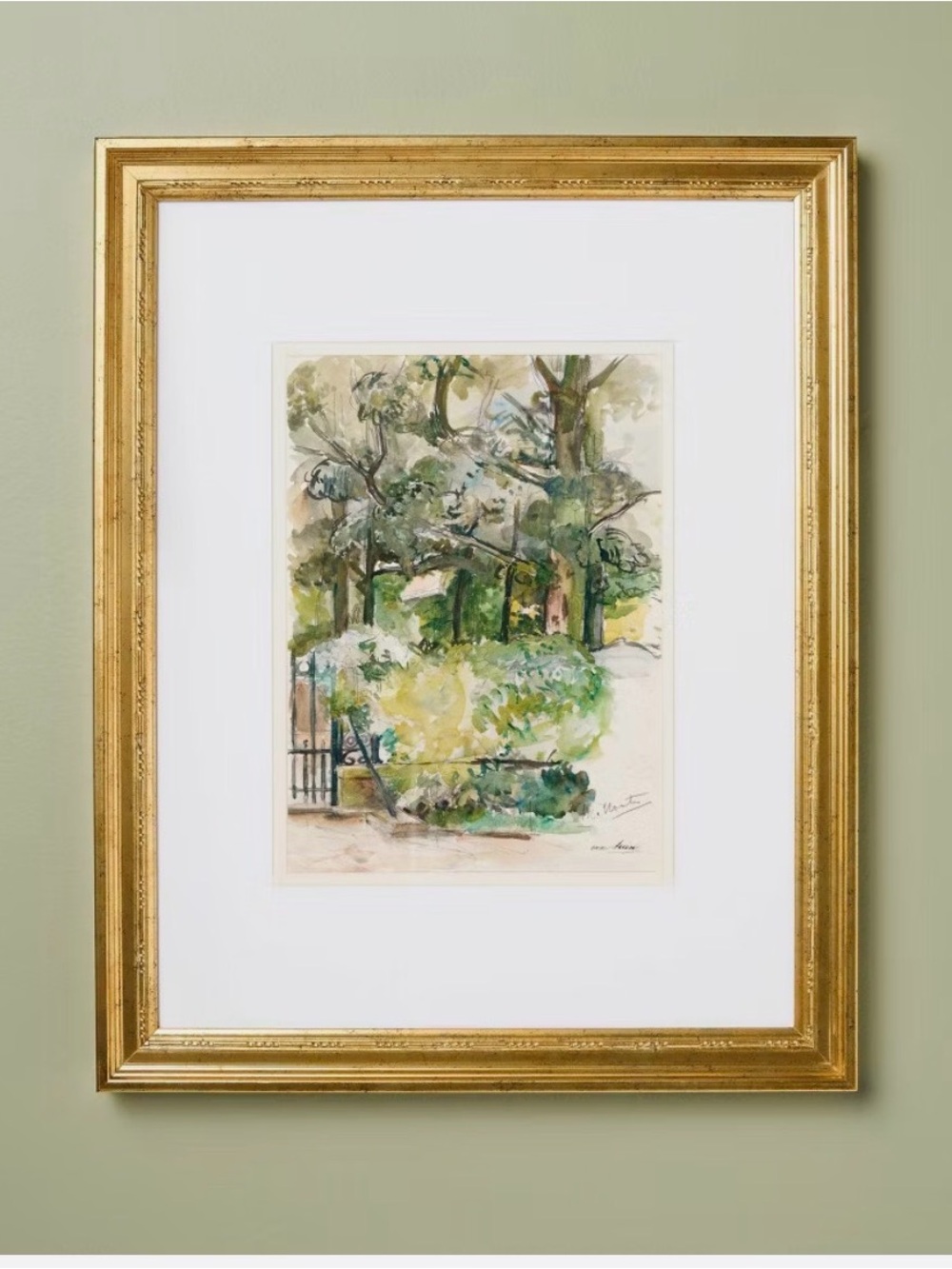 16"x20" Spring Park Wall Art - Hearth & Hand with Magnolia